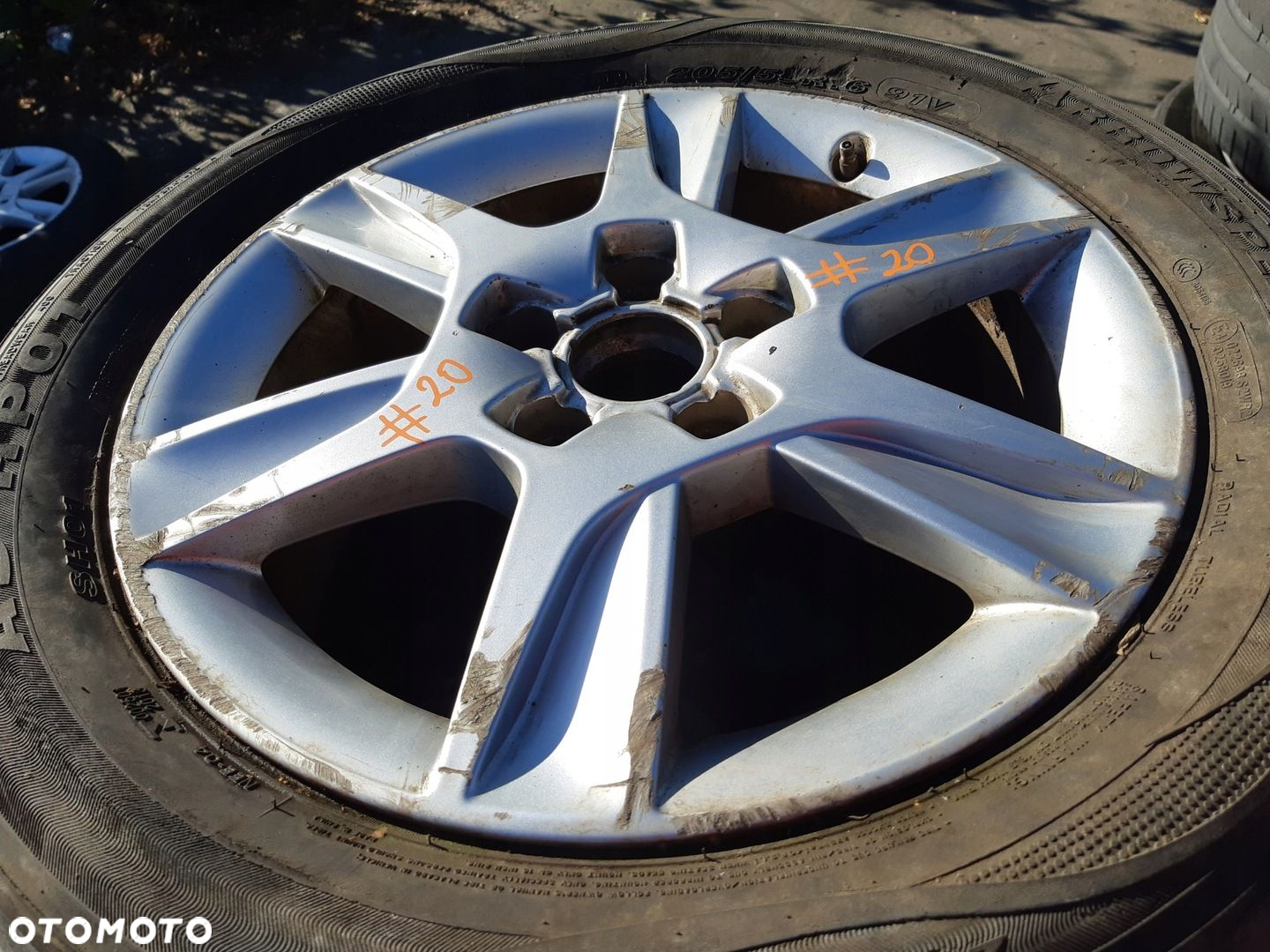 AUDI A3 8P FELGA ALUMINIOWA 6.5" x 16" 5x112 ET 50 8P0601025AN - 2