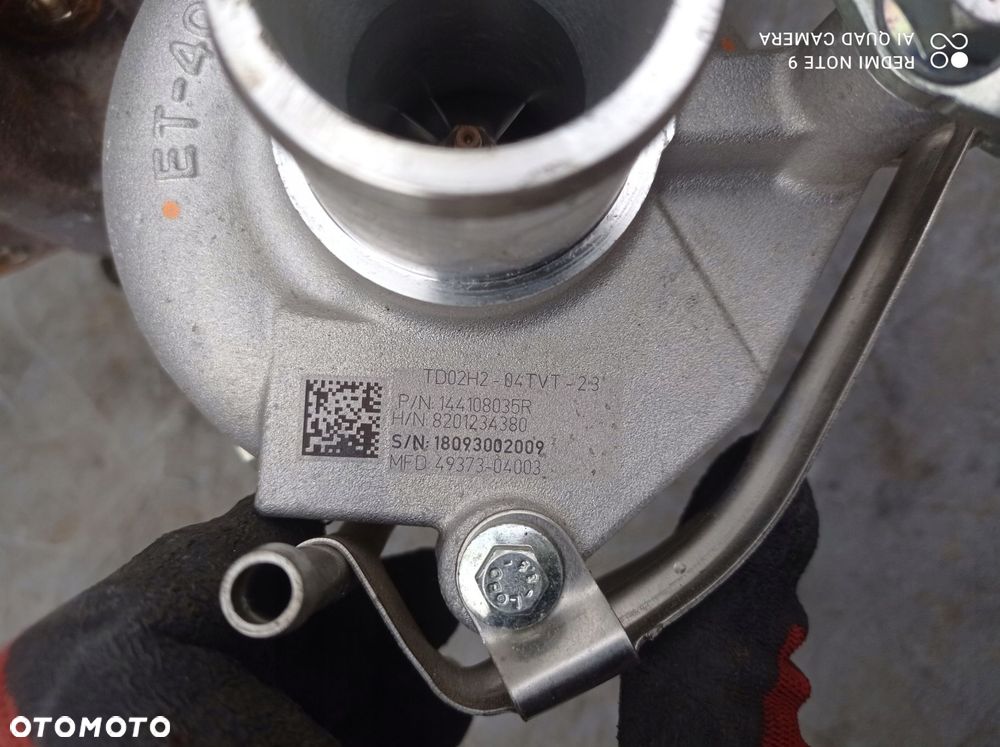 turbosprężarka 0.9 tce nissan micra k14 clio iv - 3