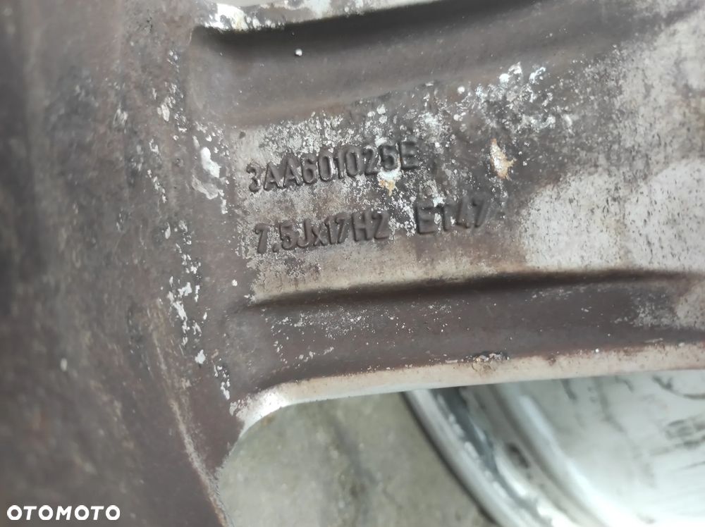 FELGI ALUMNIOWE ALUFELGI FELGI KOŁA 5X112 7.5J R17 ET47 3AA601025E AUDI A3 8P A4 B6 B7 VW CADDY TOURAN PASSAT B5 B6 B7 EOS SIROCCO GOLF 5 6 KOMBI JETTA PLUS SEAT LEON 2 ALTEA TOLEDO 3 ALTEA XL SKODA OCTAVIA 2 SUPERB 1 2 WYSYŁKA !!!! - 3