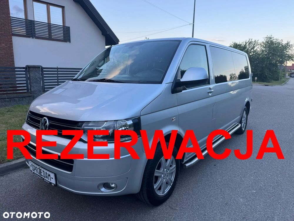 Volkswagen TRANSPORTER T5 L2H1 LIFT DŁUGI Klima Navi Dubel Kabina Brygadówka Pdc Rury Hak Serwis - 1