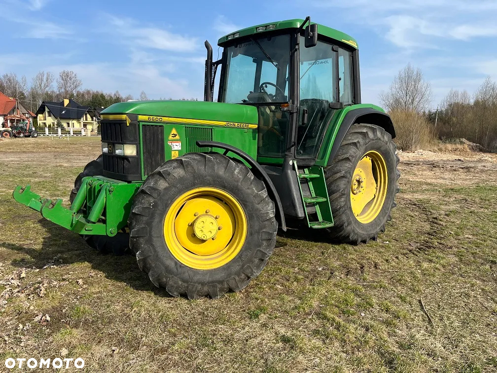 John Deere 6600 1996r. TUZ 4x4 6 cylindrowy 110KM zaczep górny dolny - 2