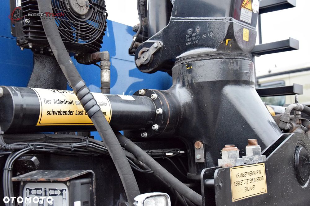 Volvo FH 540 / 6X2 / CAŁY NA PODUSZKACH /  OŚ SKRĘTNA PODNOSZONA  / HDS HIAB K177 PRO / ROTATOR / SKRZYNIA 6,7 M  / - 22