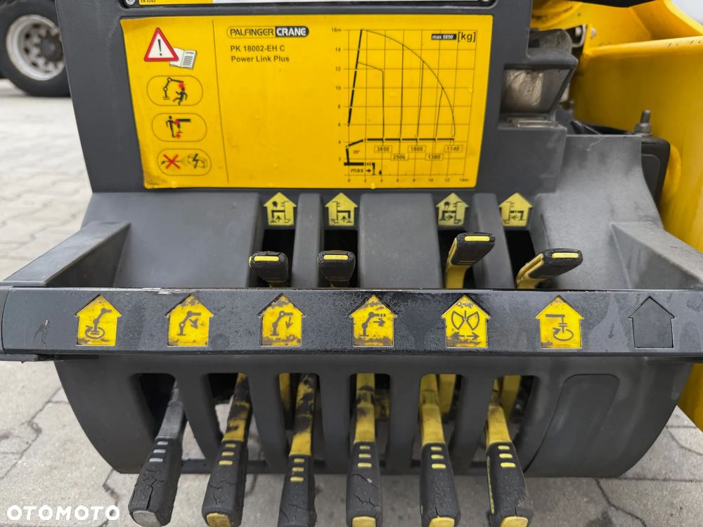 Palfinger HDS Palfinger PK18002EH-C 4 wysuwy hydrauliczne sterowanie radiowe - 4