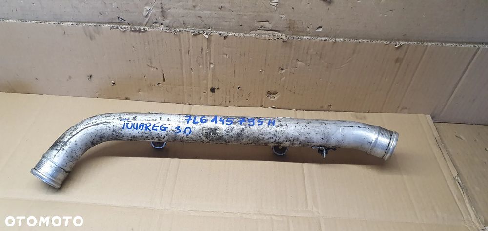 Przewód wąż rura intercoolera VW Touareg 3.0 TDI 7L6145795H - 1