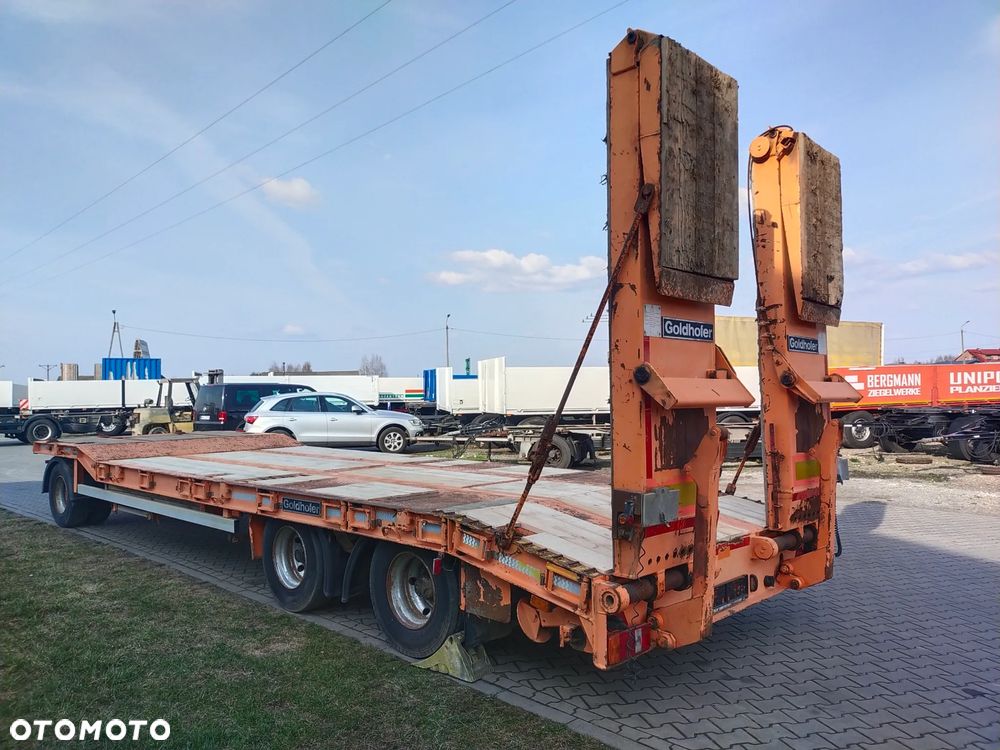 Goldhofer Przyczepa niskopodwoziowa 3 OSIE Najazdy Gruba solidna rama - 2