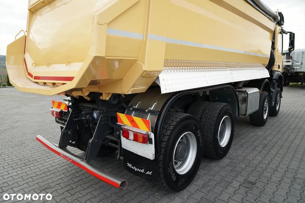 Mercedes-Benz AROCS 4145 / 8x8 / WYWROTKA TYLNOZSYPOWA / KH KIPPER  / EURO 6 - 16