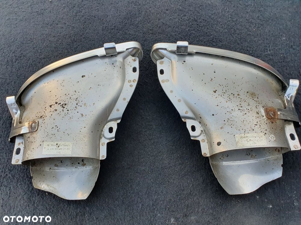MERCEDES E KLASA W212 KOŃCÓWKA WYDECHU PRAWA LEWA A2124902827 A2124902727 - 2