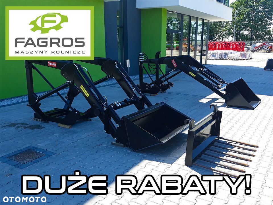 ŁADOWACZ CZOŁOWY EURORAMKA  TUR Ursus Zetor Wladymirec t25 c330 c360 MASSEY FERGUSON - 1