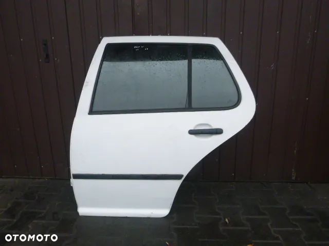 DRZWI LEWY TYŁ LEWE TYLNE VOLKSWAGEN GOLF IV KOMPLETNE - 4