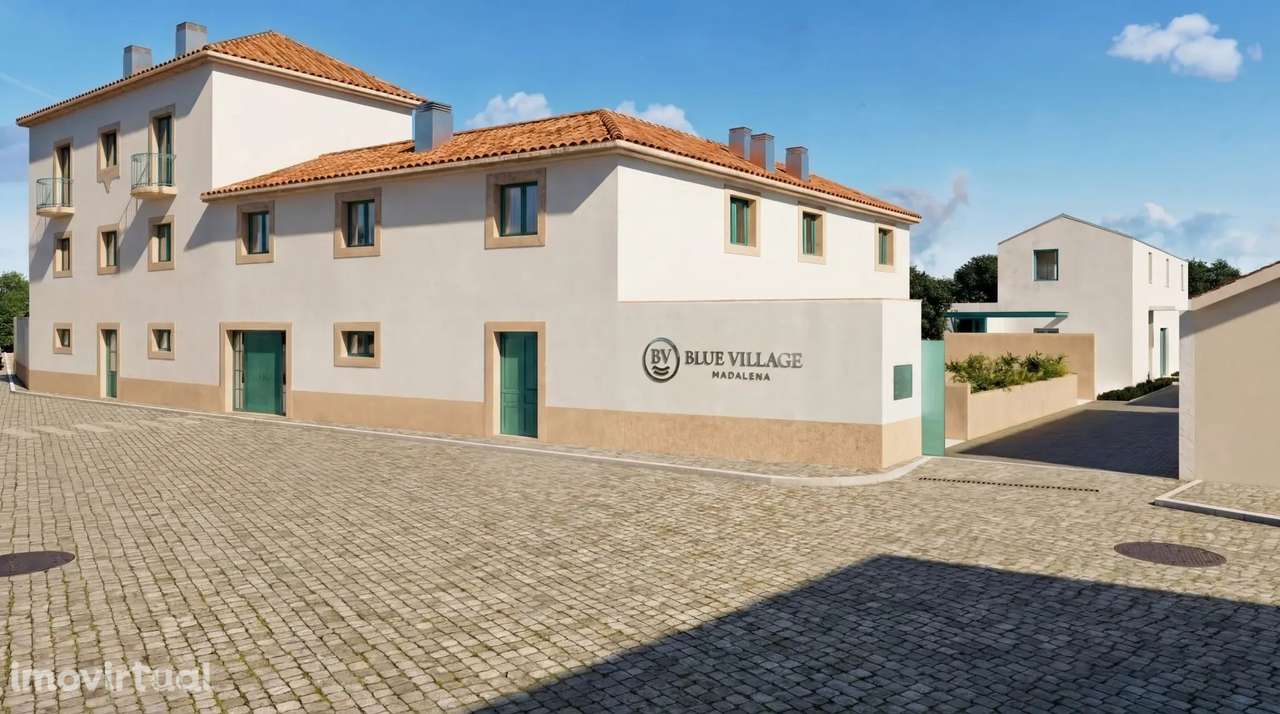 T2 em Condomínio com Piscina e Ginásio a 5 Min da Praia da Madalena - Grande imagem: 2/10