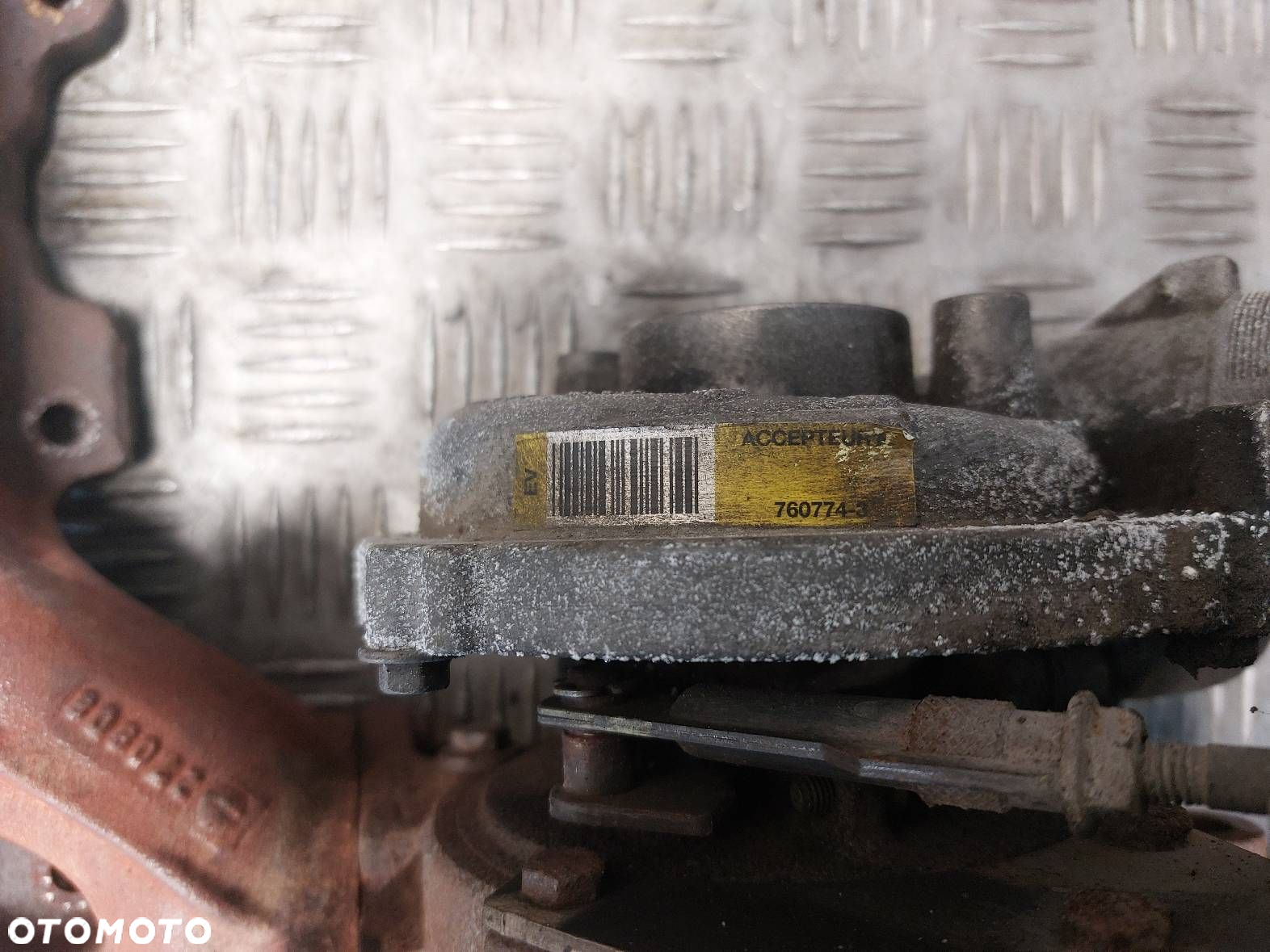 TURBOSPRĘŻARKA TURBINA FORD MONDEO MK4 2.0 TDCI GT1749V 760774-3 - 3