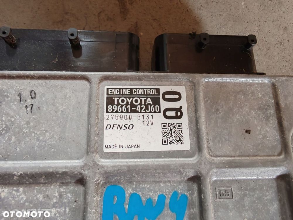 Komputer sterownik silnika 89661-42j60 2.2 d4d Toyota RAV-4 RAV4 IV 13- - 2