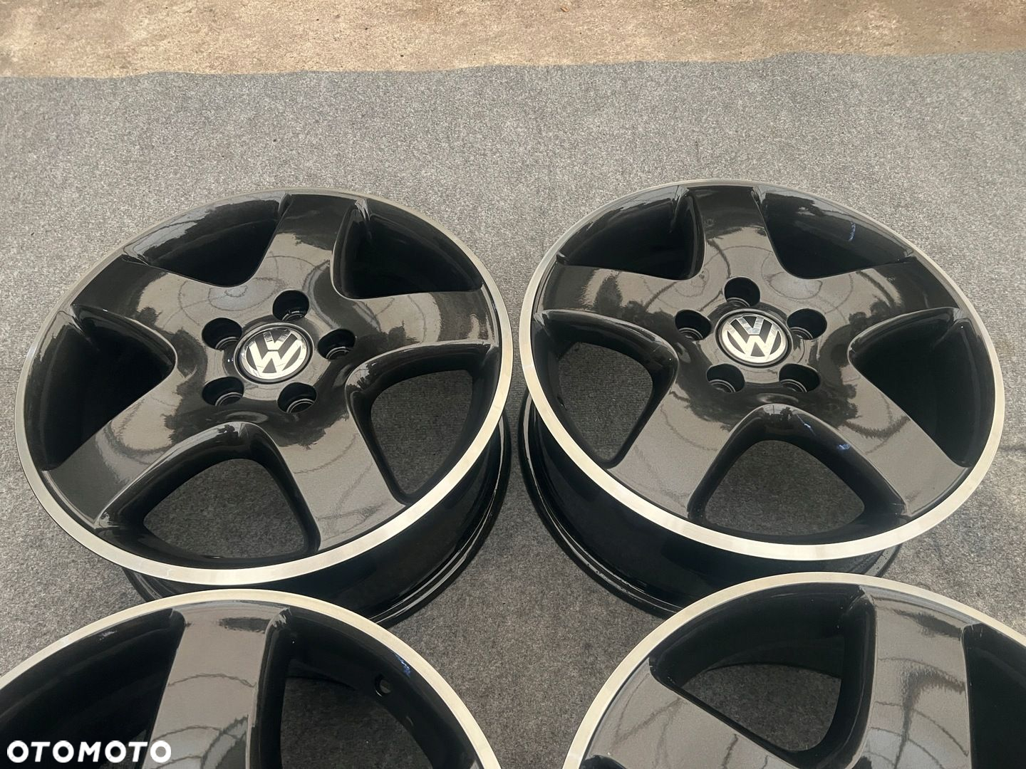 FELGI ALU VW VOLKSWAGEN 7H0 T5 T6 17 5X120 ET55 ORYGINALNE IDEALNE - 5