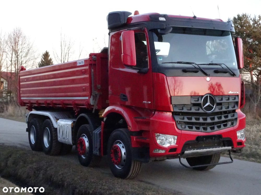 Mercedes-Benz Arocs Hydroburta Dautel Kipper 8x4 idealny stan - 7
