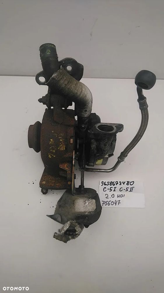 TURBOSPRĘŻARKA C-4 307 2.0HDI 136KM 9654919580 - 3