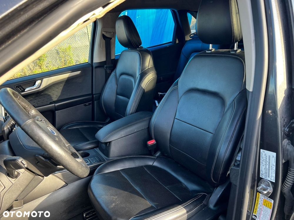 KOMPLET FOTELE PRZÓD TYŁ SKÓRZANE GRZANE PODGRZEWANE FORD ESCAPE MK4 USA - 1