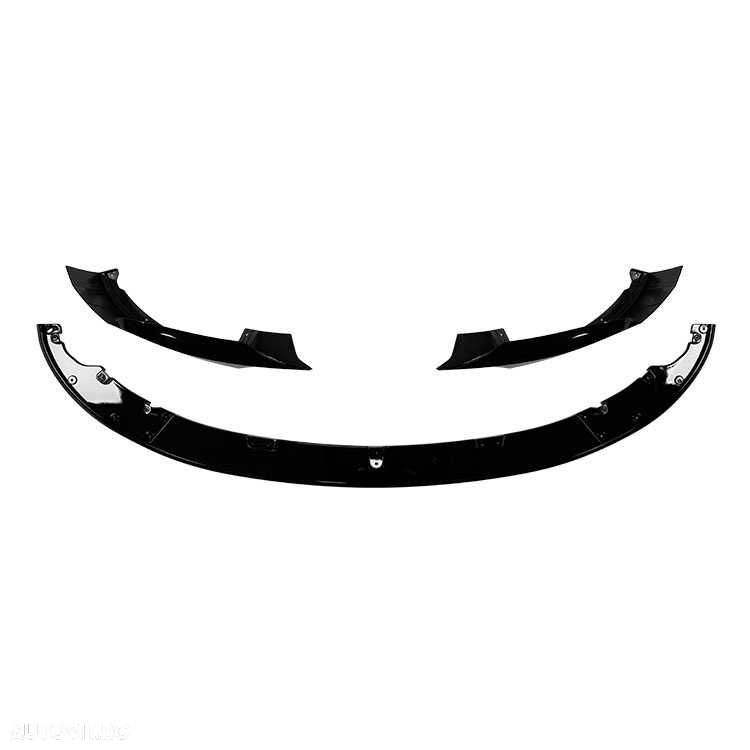 Lip Bara Fata M cu Splitere Prelungire Extensie BMW E92 E93 LCI 2011+ - 3