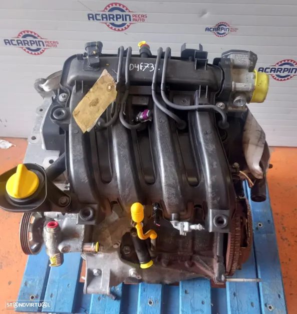 Motor Dacia Sandero/ Logan 1.2i Ref: D4F732 - 1