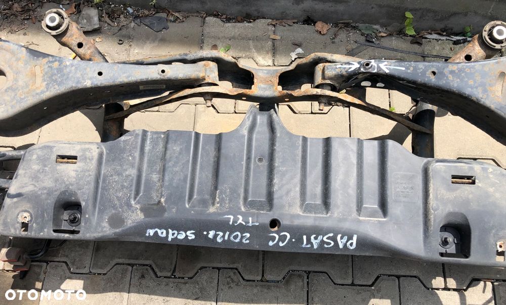 Belka zawieszenia tył wózek sanki VW PASSAT B7 CC - 4