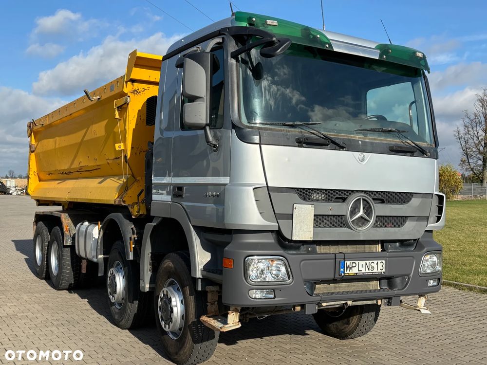 Mercedes-Benz ACTOROS 4144, skrzynia EPS, napęd 8x8 , KH Kipper wywrotka , wersja wzmocniona 5 piór tył, wywrotka , mulda , - 5