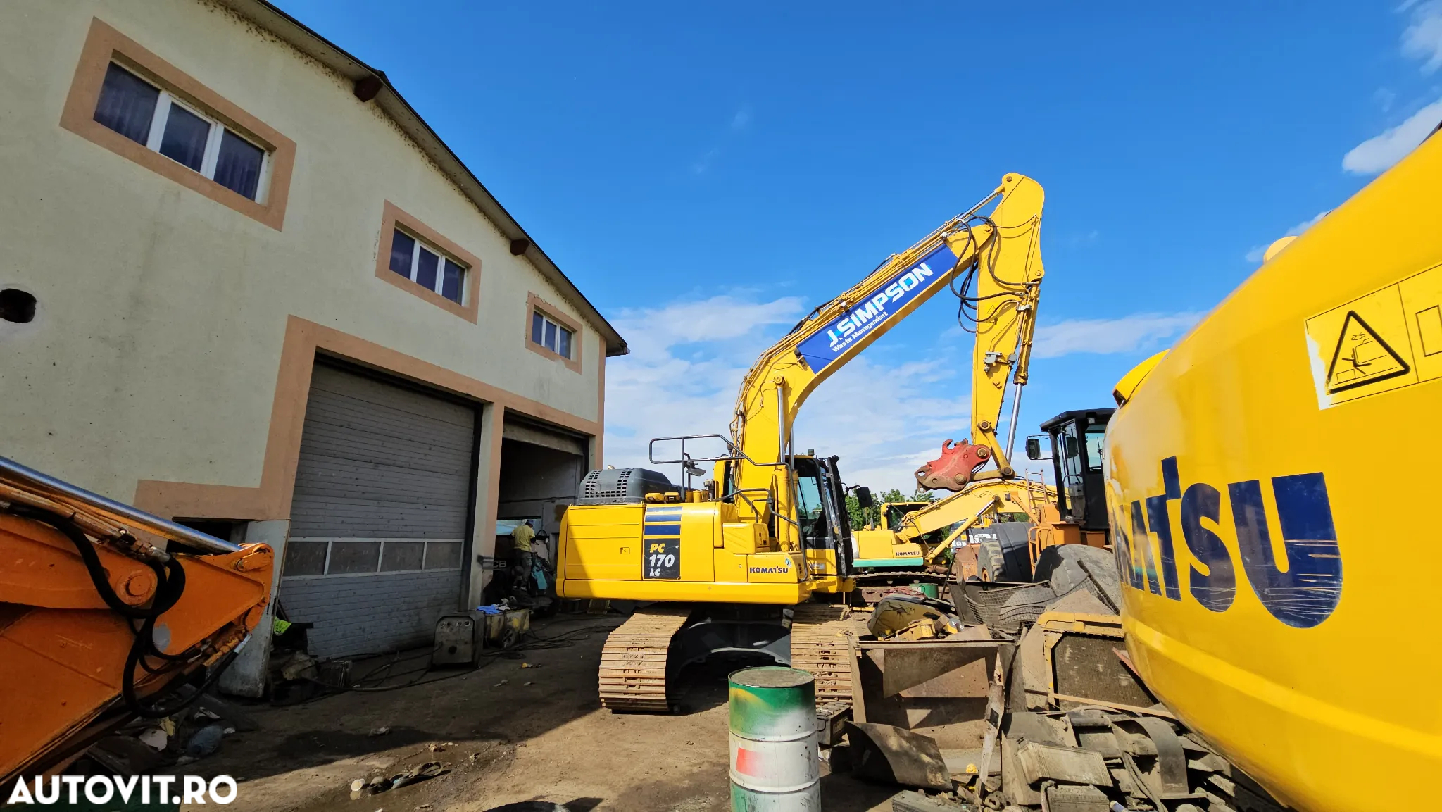 Komatsu PC 170 LC Excavator pe șenile - 8