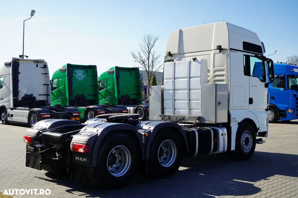 MAN TGX 33.540 / 6x4 / RETARDER / MTA: 100 TONE / XXL / I-PARK COOL / cap tractor cu 3 axe / MANUAL / EURO 5 - 8