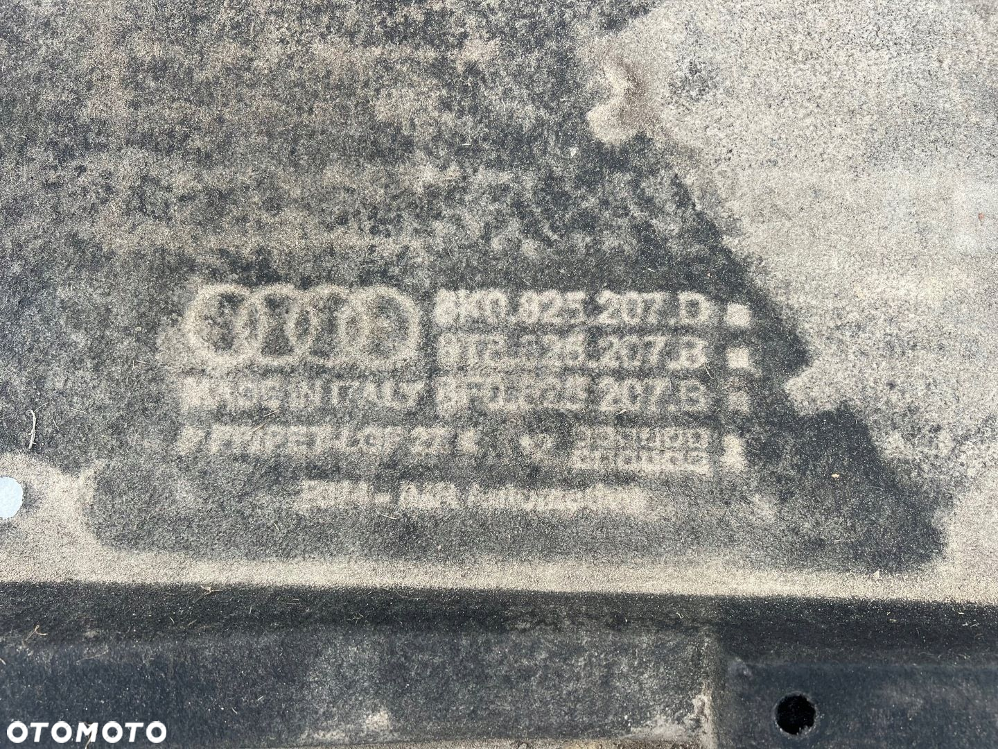 AUDI A4 B8 A5 8T OSŁONA PŁYTA PODŁOGI PODWOZIA LEWA 8K0825207D - 10
