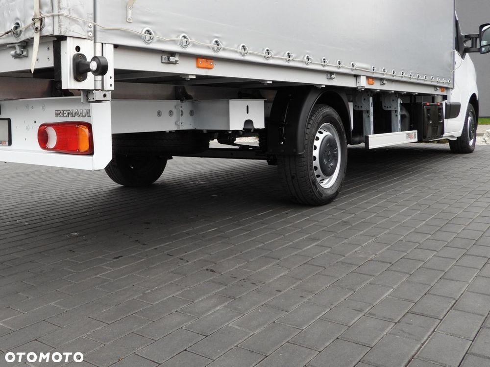 Renault MASTER  PLANDEKA 10 PALET WEBASTO TEMPOMAT LEDY PNEUMATYKA KLIMATYZACJA  165KM - 18