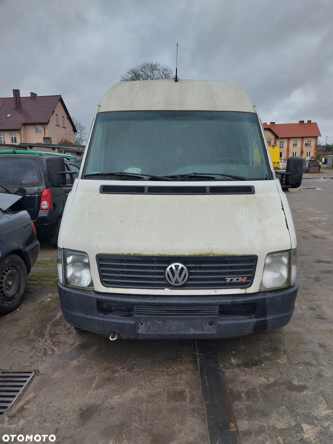 VW LT 35 2,8 d 2003 r na części hak lampa drzwi szyby skrzynia zderzak belka oś most - 3
