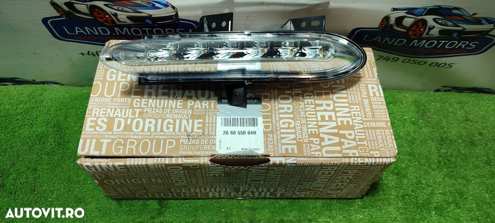 LUMINA DE ZI STANGA LED RENAULT SCENIC 3 / COD OEM 266055004R 2012-2016 (5G2) - 2