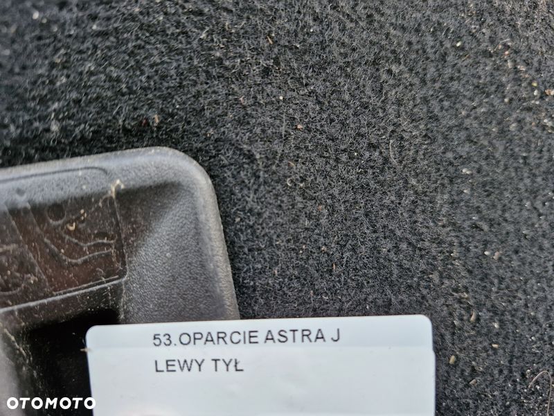 opel astra j oparcie kanapy lewy tył tylne skóra - 7