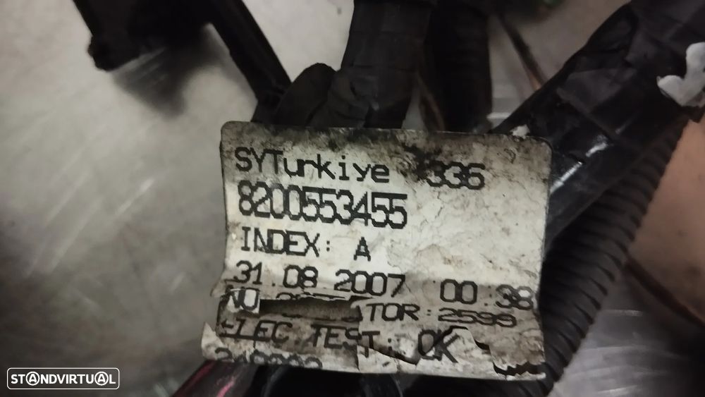 CABLAGEM / INSTALAÇÃO ELETRICA DO MOTOR RENAULT MEGANE II / SCENIC II 1.5DCI 106CV REF. 8200553455 - 3