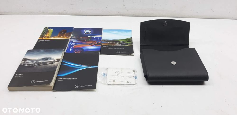 Książka serwisowa instrukcja obsługi etui Mercedes W205 2.2 diesel 2014r sedan - 1