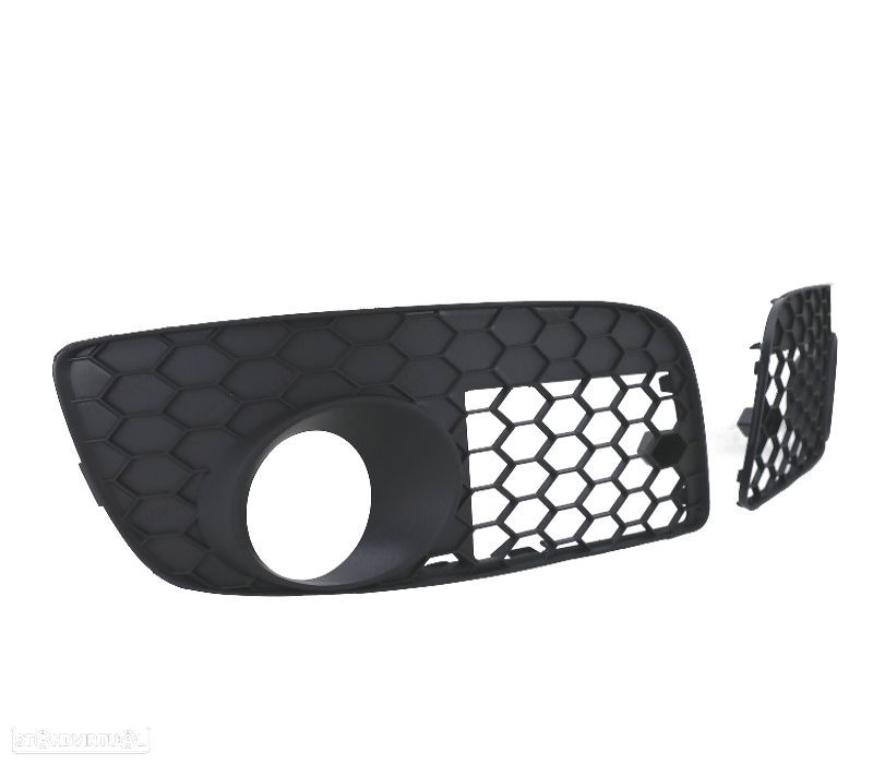 GRELHAS FARÓIS DE NEVOEIRO VOLKSWAGEN VW GOLF 5 03-08 GTI PRETO - 2