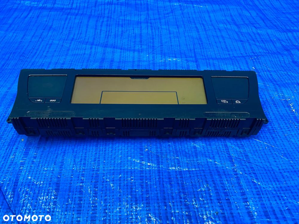 WYŚWIETLACZ LICZNIK MONITOR EKRAN NAWIGACJI RADIA CITROEN C4 GRAND PICASSO I 2006- ; P9664365380 9664365380 ORYGINAŁ - 2