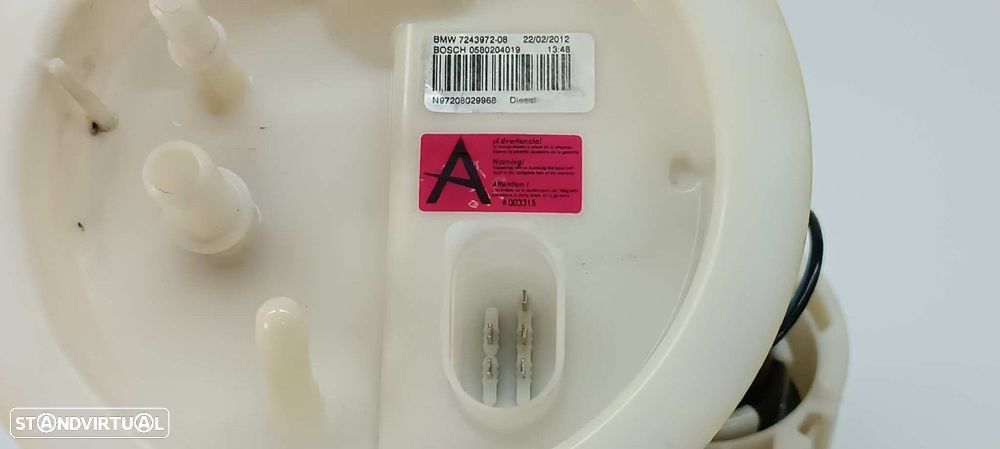 BÓIA DE COMBUSTÍVEL BMW SERIE 3 LIM. (F30) 318D - 3