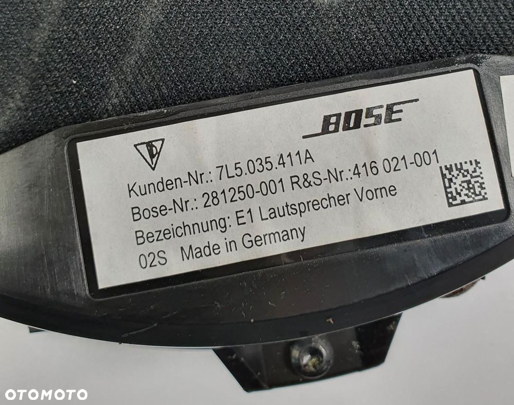 GŁOŚNIK DRZWI PRZÓD BOSE PORSCHE CAYENNE 7L5035411A - 3