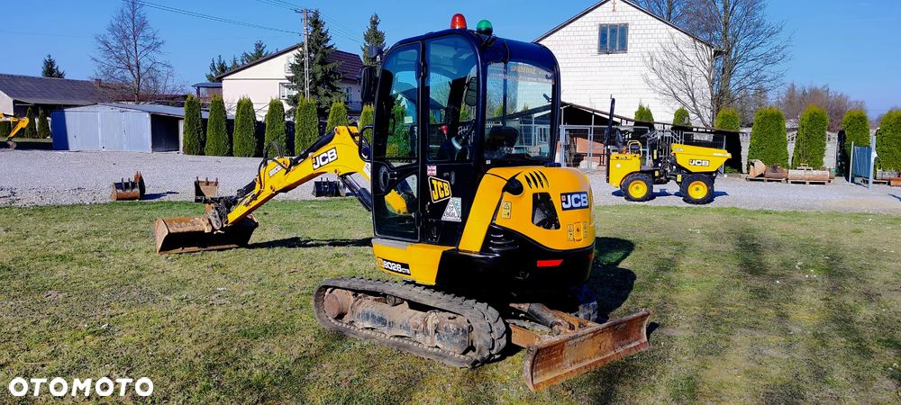 JCB JCB 8026 CTS mini Koparka 1317 MTG sprowadzona 3 łyżki szybkozłącze hydrauliczne piękny stan GOODBER 8025 - 19