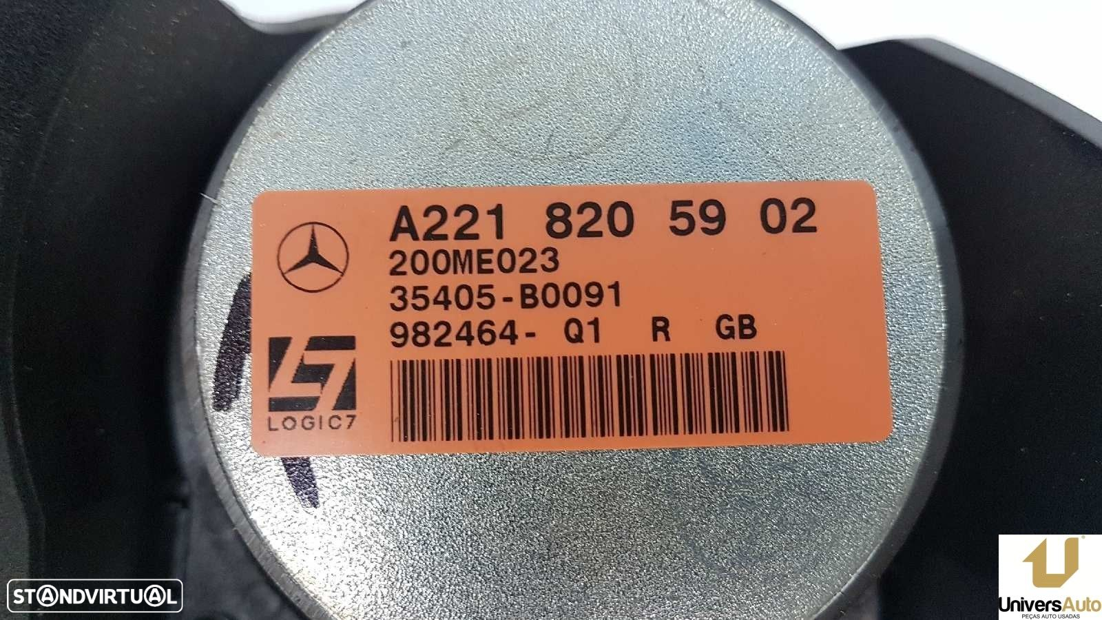 ALTO-FALANTE MERCEDES CLASE S (W221) BERLINA 320 / 350 CDI (221.022) - 6