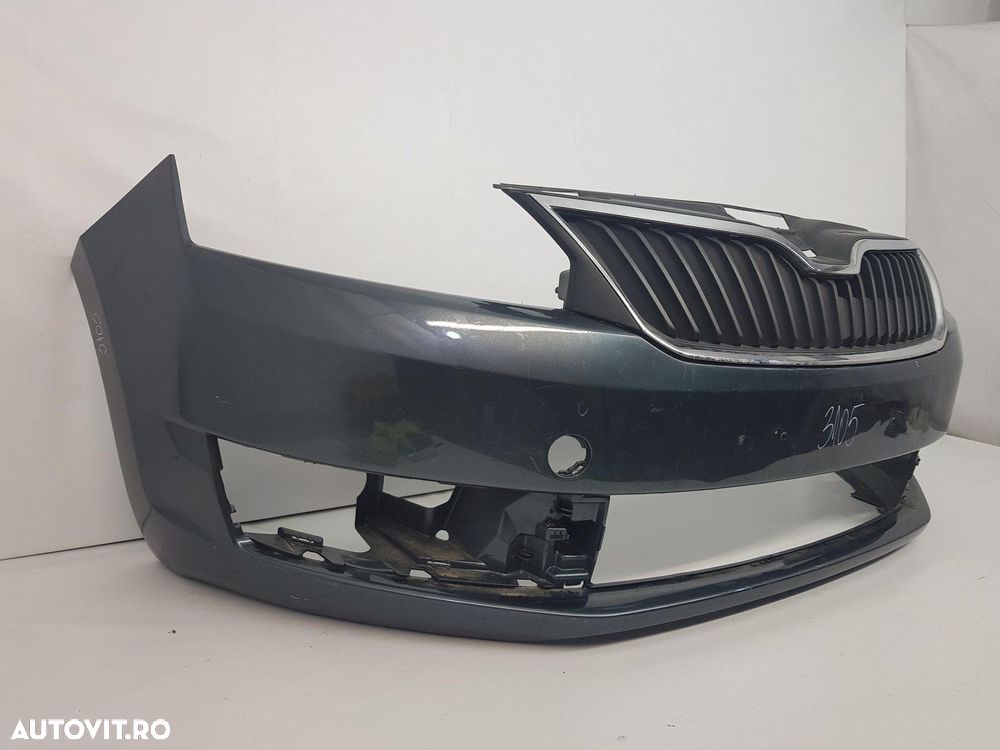 Bara fata cu grila radiator Skoda Rapid dupa 2012 - 3