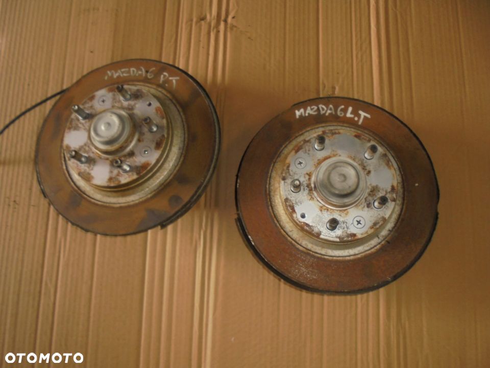 TARCZE HAMULCOWE TYŁ MAZDA 6 2.0 DITD - 1