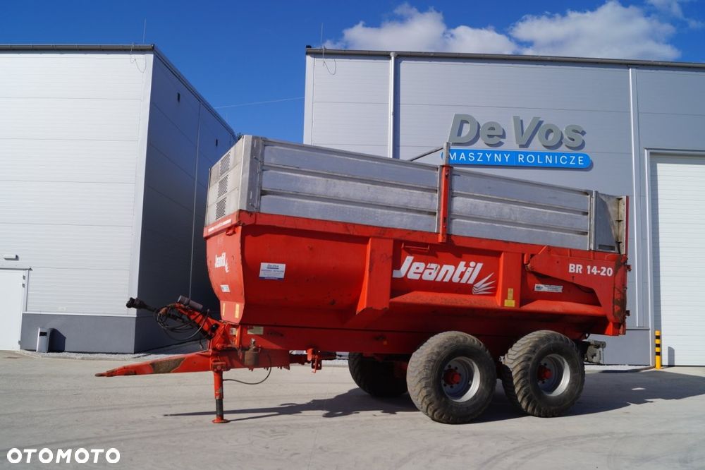 Inny Przyczepa Rolnicza JEANTIL BR 14-20  14 Ton - 1