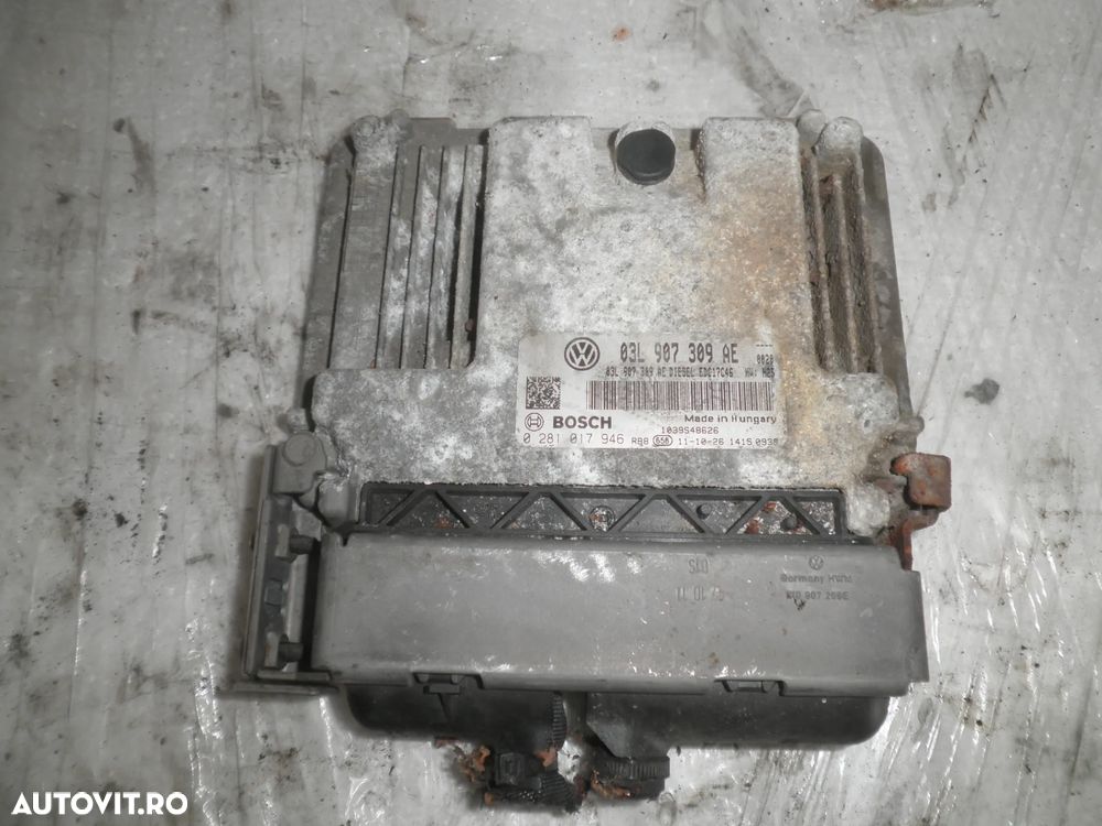 ECU / calculator motor VW Passat B7, Passat CC, 2.0 TDI 03L907309AE - 1
