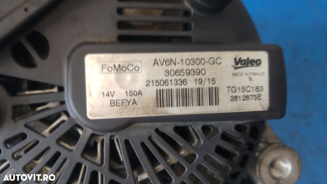 Alternator xvjb 1.5 tdci ecoblue ford ecosport av6n-10300-gc - 3
