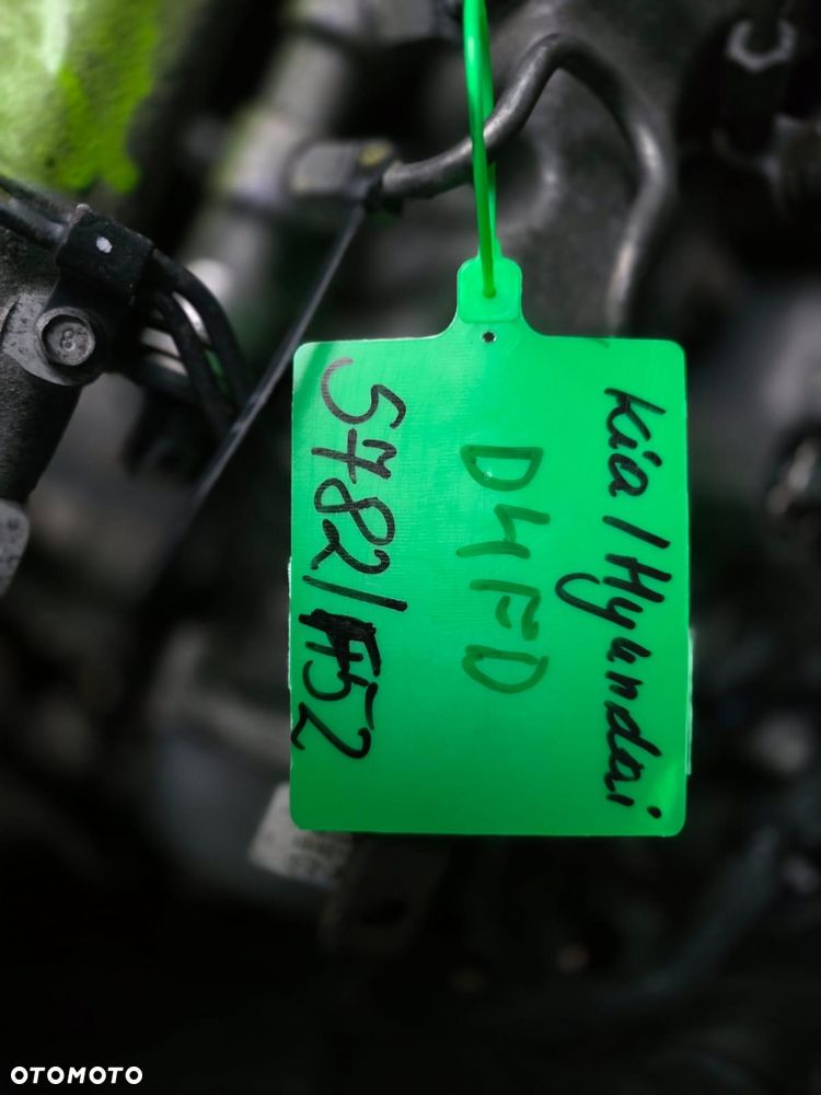 Kia/Hyundai D4FD EURO 5 1.7 CRDi diesel silnik kompletny z pełnym osprzętem gotowy do montażu - 6