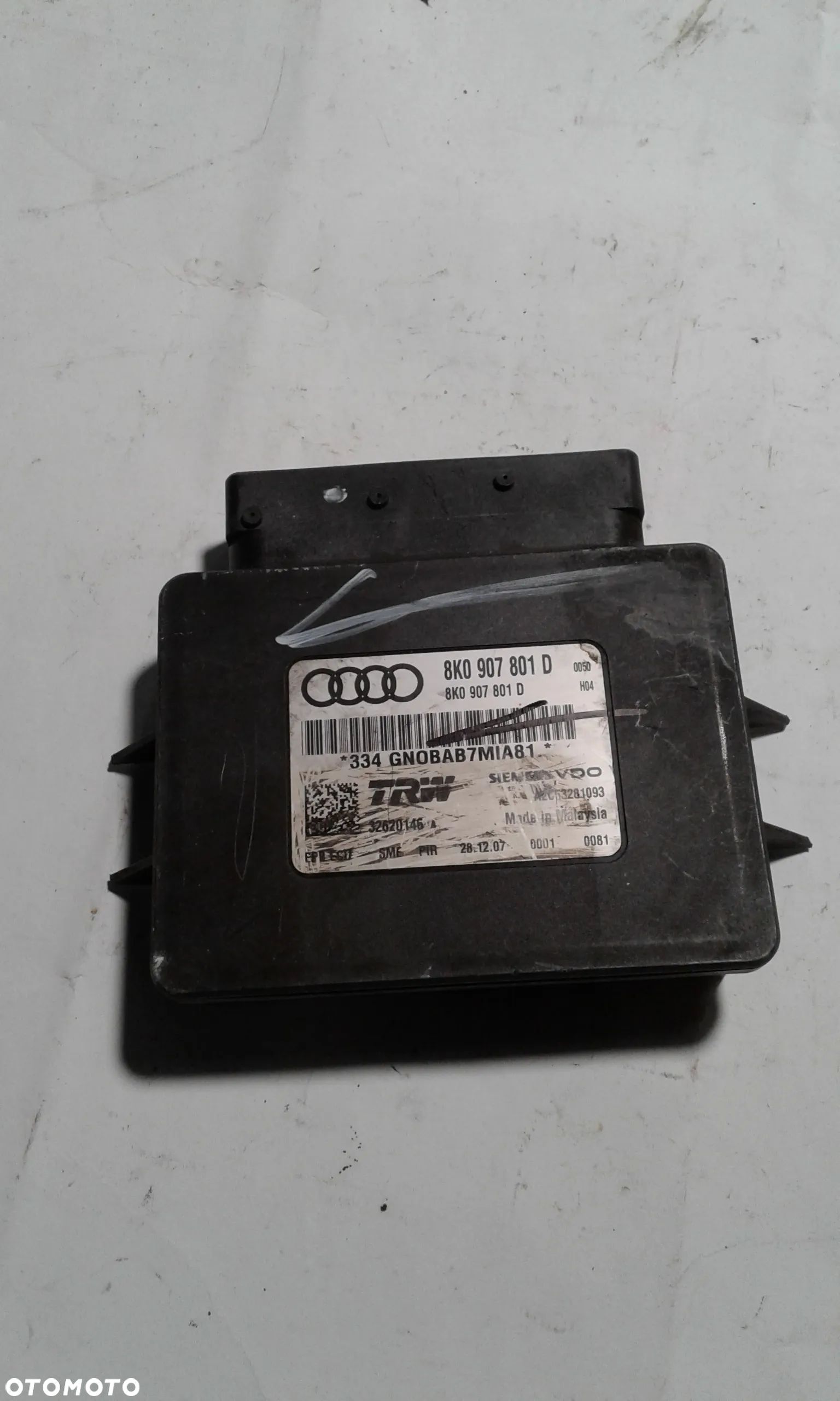 MODUŁ HAMULCA RĘCZNEGO AUDI A4 B8 8K0907801D - 1