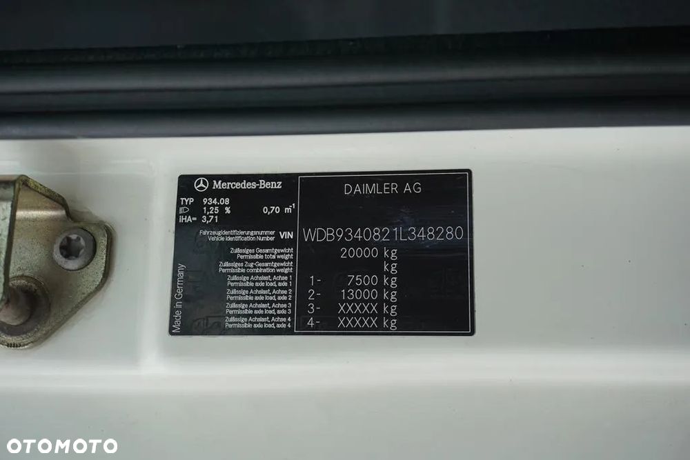 Mercedes-Benz ACTROS / 2041 / 4 X 4 / ALLARD / HYDRAULIKA - 11