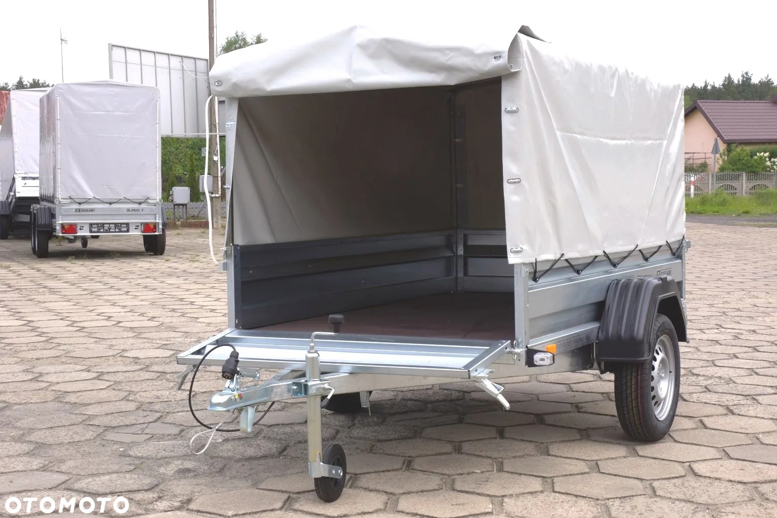 Zaslaw 1 oś, przyczepa na prawko B Ład 600 KG ! - 23