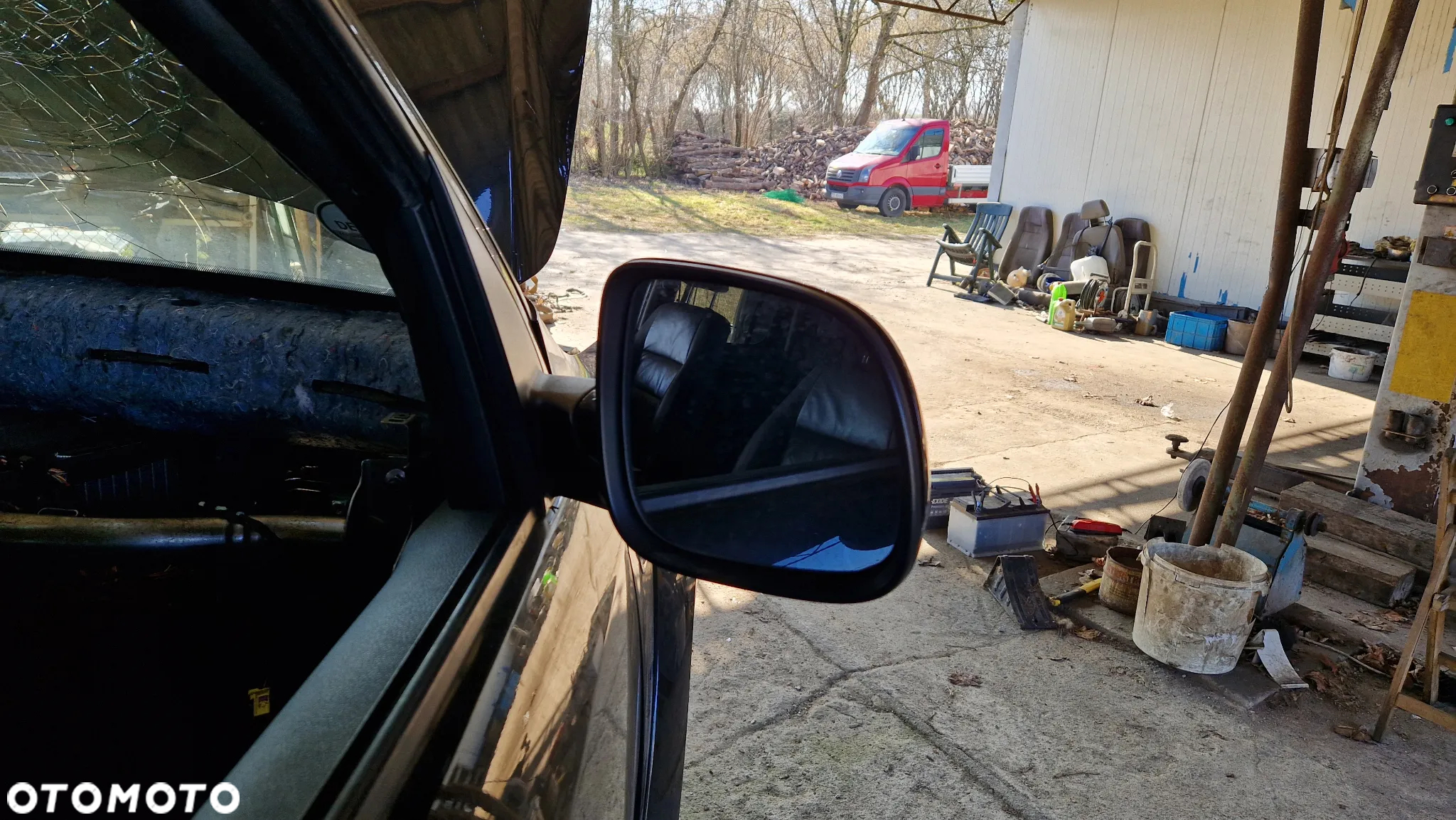 Lusterko prawe hrom kompletny VW Amarok - 2