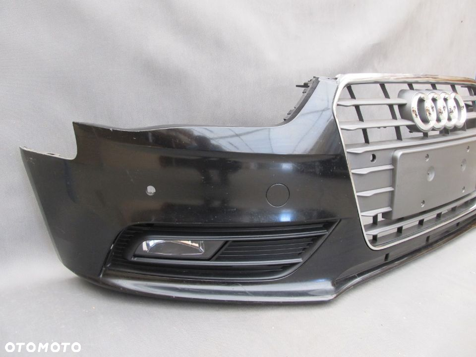 Zderzak przedni Audi A4 B8 11 - 15 Pdc-4 + atrapa Lakier LZ9Y - 2